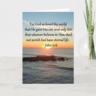 CARTE AWE-INSPIRING JOHN 3:16 SCELER