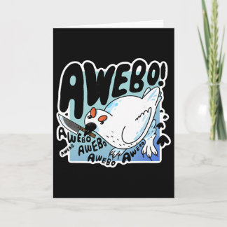 Carte Awebo Ptarmigan Arctic Cute Bird Internet Meme Fun