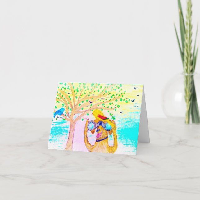 Carte Ayez un Patte-Quelque anniversaire ! (Devant)