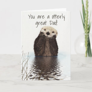 Carte Ayez une Otter d'Anniversaire Extraordinaire