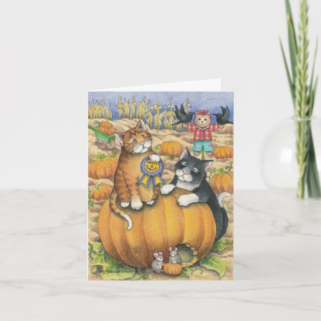 Carte B et note de T #22 Halloween (Devant)