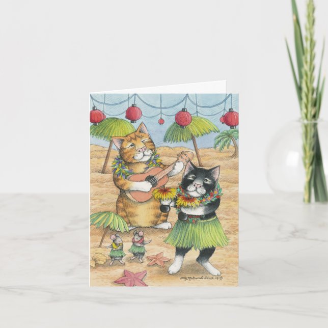 Carte B et note de T #39 Aloha (Devant)