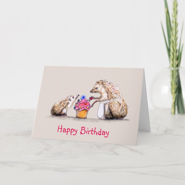 Carte Baby Hedgehog (Devant)