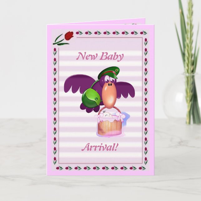 Carte baby shower (Devant)