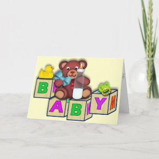 Carte Baby shower