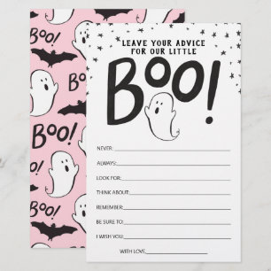 Carte Baby shower Halloween