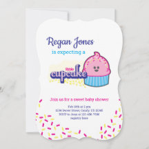 Baby shower Little Cupcake personnalisé