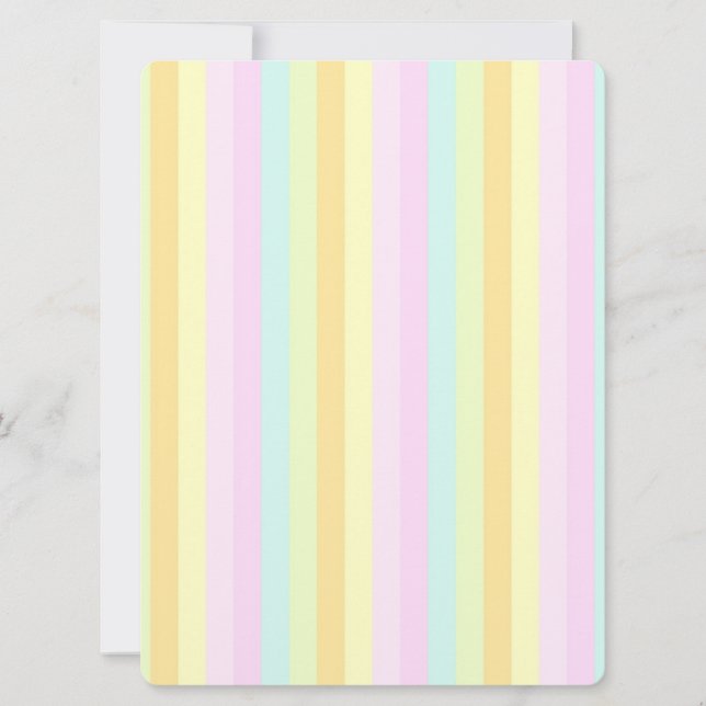 Carte Baby Soft Pastels (Devant)