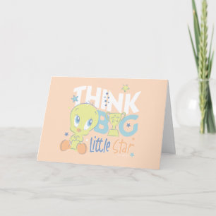 Carte Baby TWEETY™ - Pensez à Big Little Star