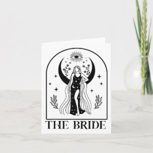 Carte Bachelorette Mariage gothique Cuisine de Mariage C