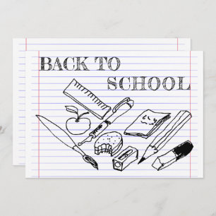 Carte Back to school