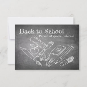 Carte Back to school