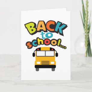 Carte Back to school