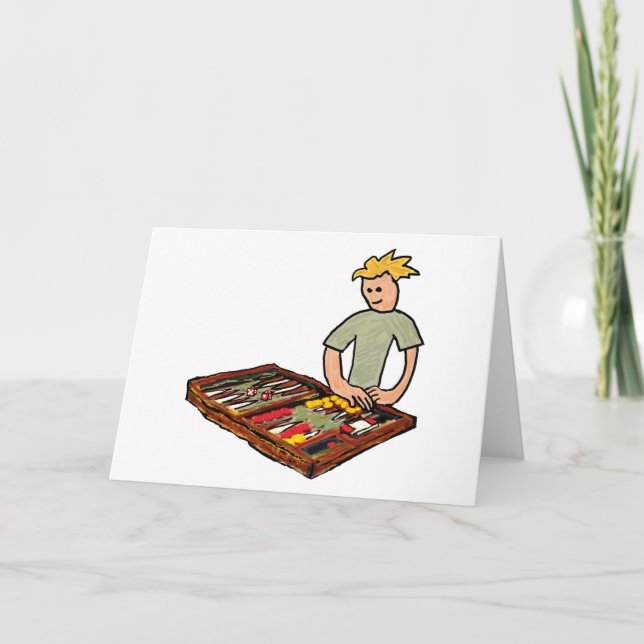 Carte Backgammon (Devant)
