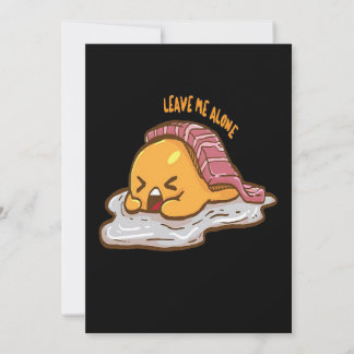 Carte Bacon Et Oeufs Pour Le Plaisir | Cadeau Parfait Po