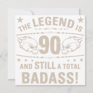 Carte Badass 90e anniversaire