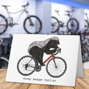 Carte Badger de miel à vélo Badass Cycliste