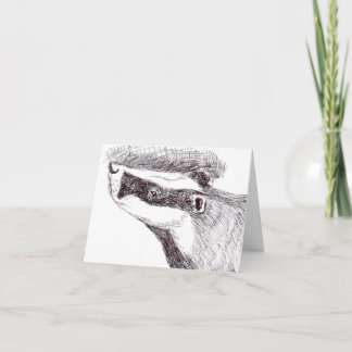 Carte Badger européen (a454)