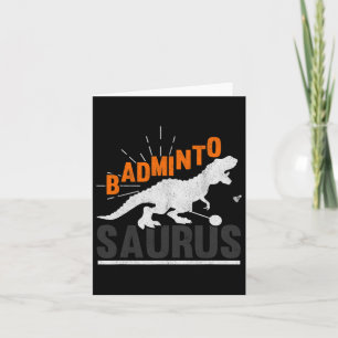 Carte Badminto Saurus Rex Birdie Shuttle Dinosaur Badmin