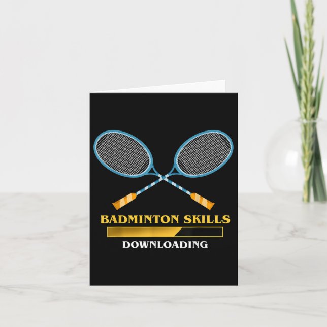 Carte Badminton 5  (Devant)