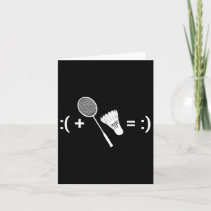 Carte Badminton Game Shuttle Sport Badminton