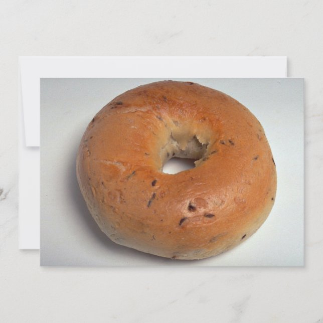Carte Bagel délicieux (Devant)