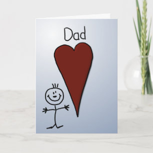 Carte Baguette artistique pour enfants mignonne Fête des