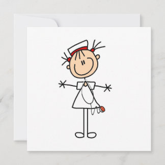 Carte Baguette blanche Figure Infirmière 2