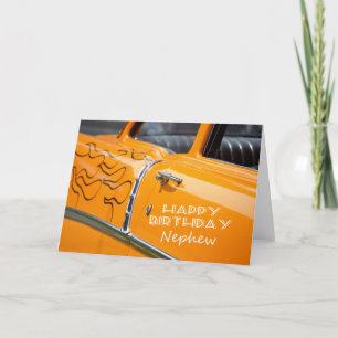 Carte Baguette chaude, Joyeux anniversaire Nephew.
