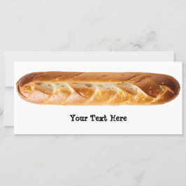 Carte Baguette Pain Français Baguette personnalisée