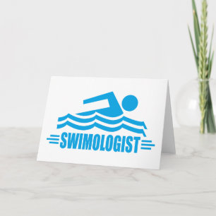 Carte Baignade amusante