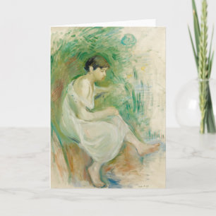 Carte Baigneuse en Chemise   Berthe Morisot