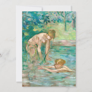 Carte Baigneuses Berthe Morisot