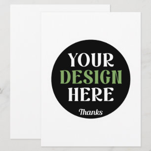 Carte baiser personnalisé, unique, élégant et minimalist