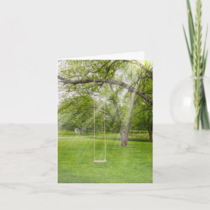 Carte Balançoire Au Soleil