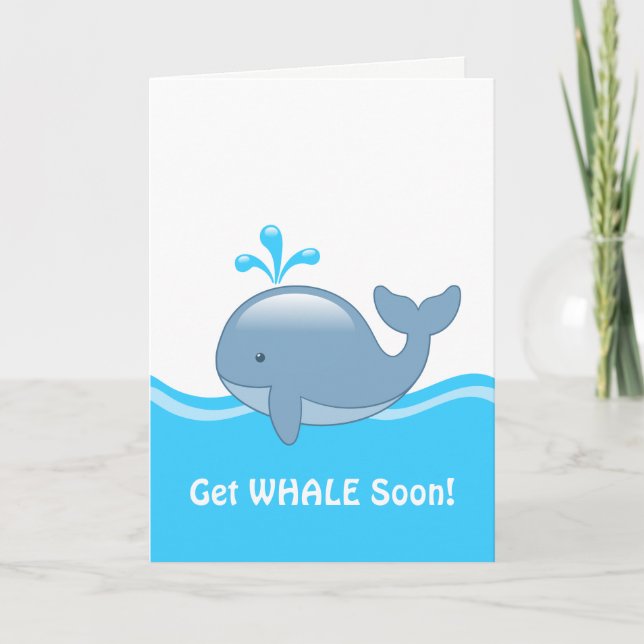 Carte Baleine À Chubby - Obtenez BALEINE (Eh Bien) Bient (Devant)