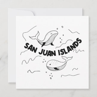 Carte Baleines des îles San Juan