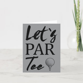 Carte Balle de golf et golf permet Par