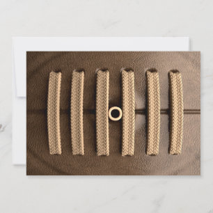 Carte Balle de rugby classique