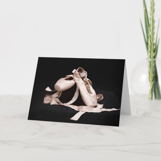 Carte Ballet Chaussures (Devant)