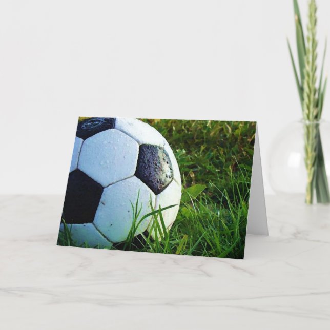 Carte Ballon de football - boule du football (Devant)