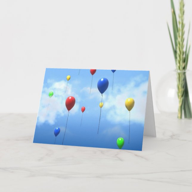 Carte Ballons (Devant)