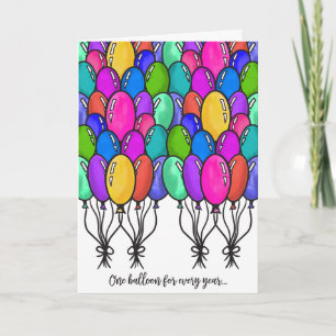 Carte Ballons de citations sarcastiques amusants Joyeux 