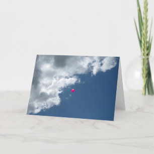 Carte Ballons rouges