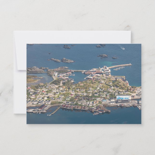 Carte Ballstad Lofoten (Devant)