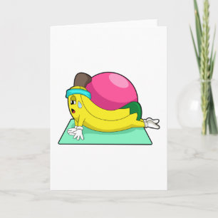 Carte Banane au yoga Fitness