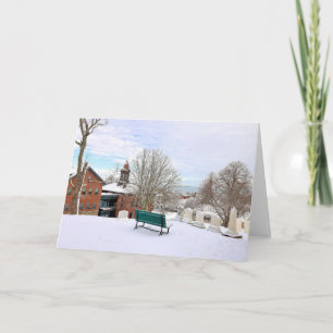 Carte Banc avec vue de Burial Hill