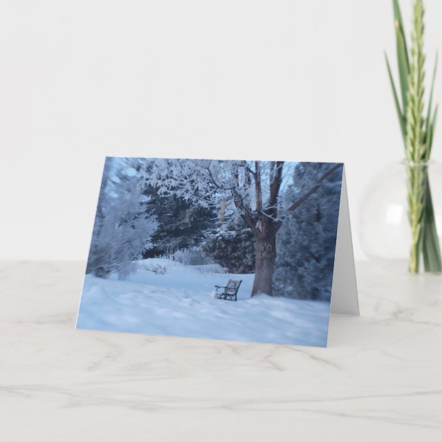 Carte Banc de neige (Devant)