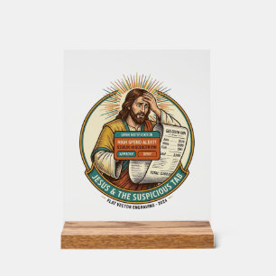 Carte bancaire Jésus bloquée Onglet de bar suspect