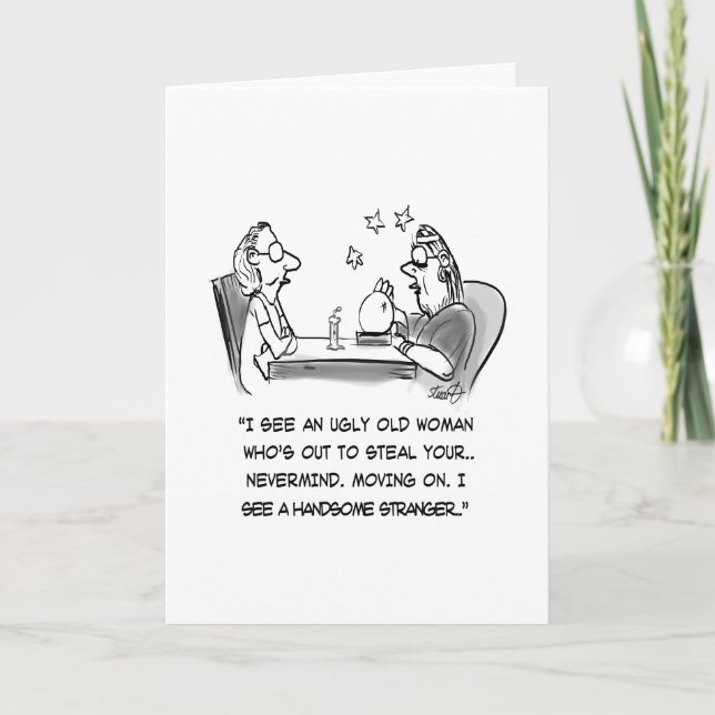 Carte Bande dessinée de diseur de bonne aventure (Devant)